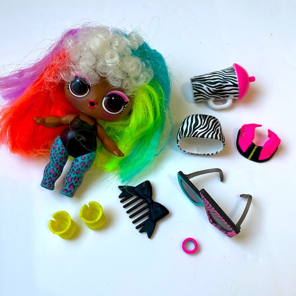 LOL Valley B.B. Make Over Series Hair Goals Doll Collectible - Picture 7 of 15